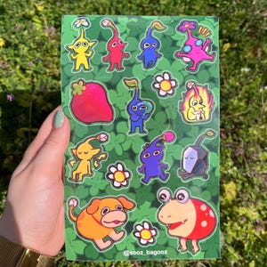 Bloom Sticker sheet