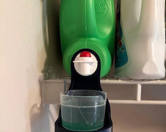 Laundry Detergent Cup Holder: No-Drip Soap Dispenser Tray