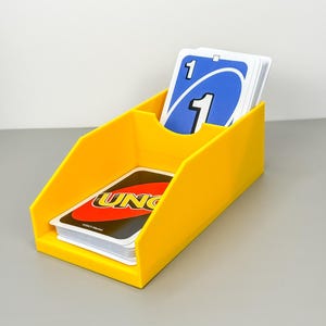 Draw and Discard Card Holder for Standard Playing Cards – Dual Tray Game Organizer