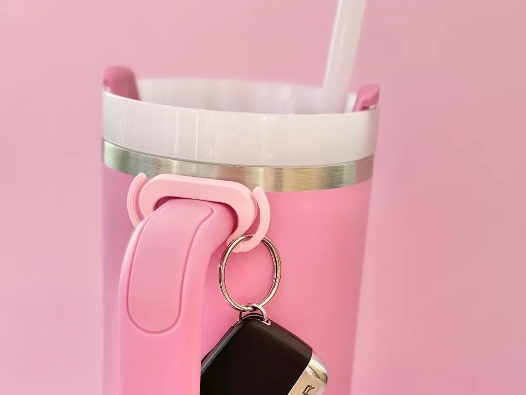 Pink Stanley Cup With Handle - Etsy