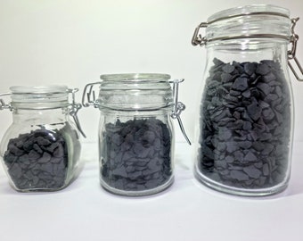 Raw Shungite Chips, Water Purifiaction, EMF Protection, Natural Fullerenes (C60), different weights to choose from