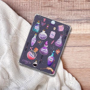 Witchy Potions Kindle Insert, Magic Kindle Cover, Digital Download