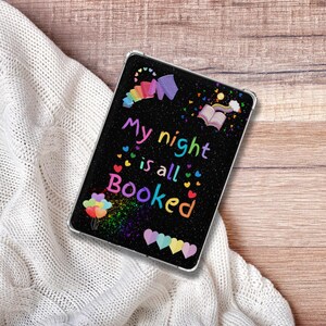 Booked Kindle Insert, Bookish Kindle Cover, Digital Download