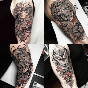 Custom Tattoo Design Service by Graveyard Ink - Personalized, Unique & Creative Ink Art