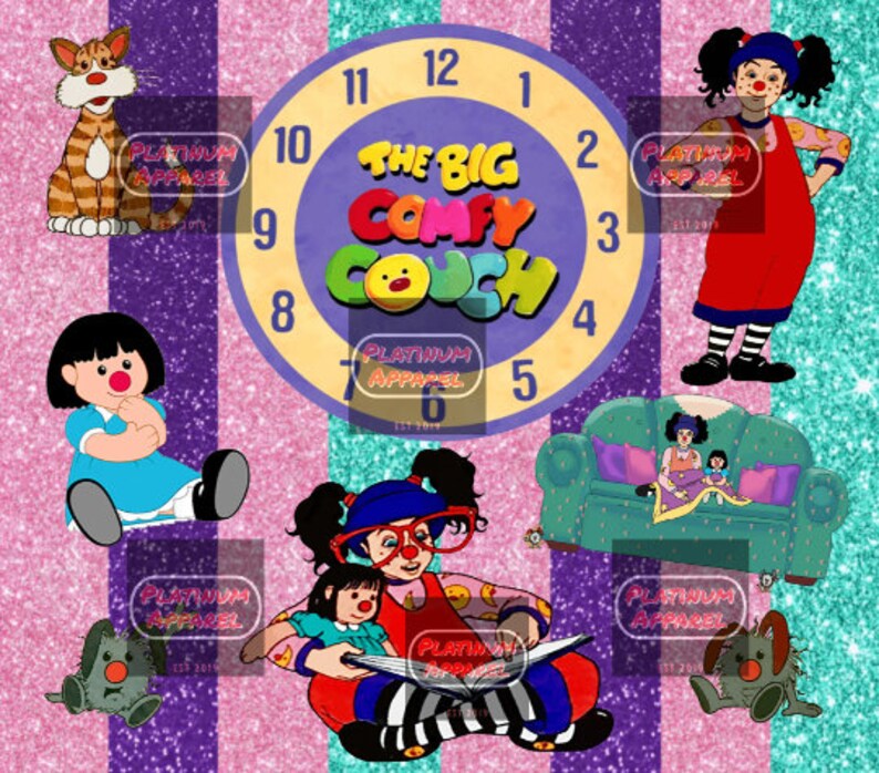 The Big Comfy Couch, 80's and 90's, Molly and Retro Kids, Digital Download, Straight