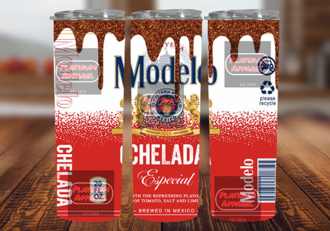 Modelo Chelada Tumbler Wrap, Tajin Drip (digital Download) - Etsy