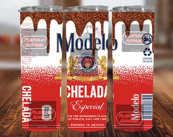 Modelo Chelada Becher Wrap, Tajin Drip (Digitaler Download)