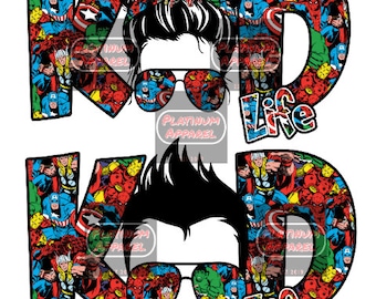 Super Hero, Kid Life, PNG, Digital Download