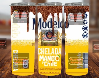 Modelo Chelada Mango Chile Wäschebecher (Digitaler Download)