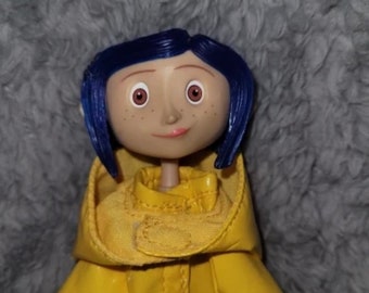 Coraline Doll inspired Action Figure Toy, Articulated Figure, Collectible Doll, Coraline Movie, Gift, Movie Lovers, Coraline Movie, Vintage