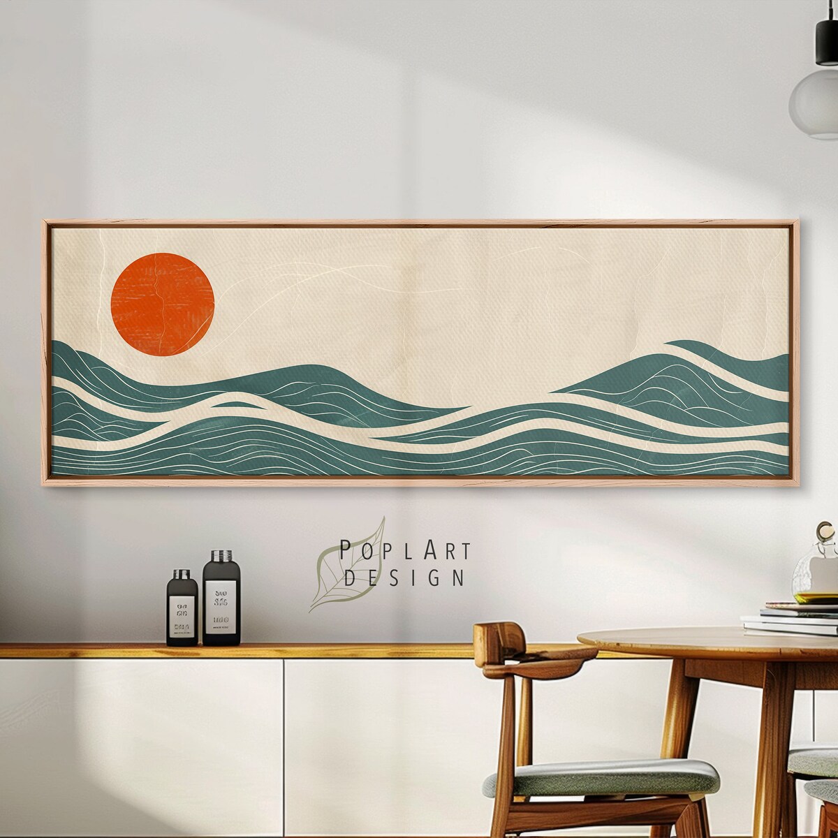 Panoramic Minimalist Print