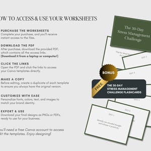 Premium wellness coaching worksheets for holistic health practitioners, life coaches, and wellness entrepreneurs. Includes breathwork exercises, meditation worksheets, mindfulness templates, self-care assessments, habit trackers, and gratitude journal pages. Designed for wellness coaches, yoga teachers, holistic therapists, and spiritual healers. Fully editable Canva templates. Instant digital download for print or online coaching.