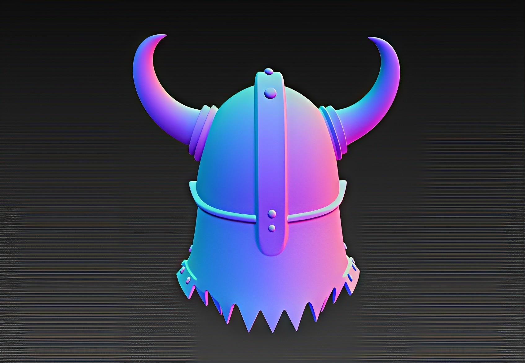 Viking Horned Warrior Helmet STL 3D Print Digital Download File - Etsy