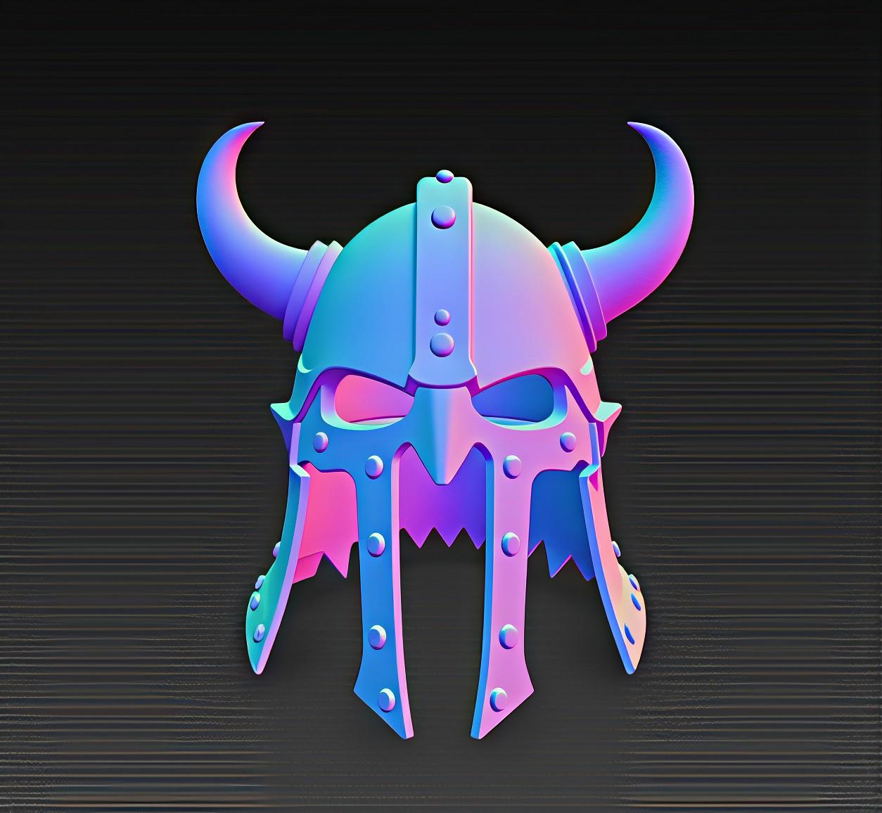 Viking Horned Warrior Helmet STL 3D Print Digital Download File - Etsy