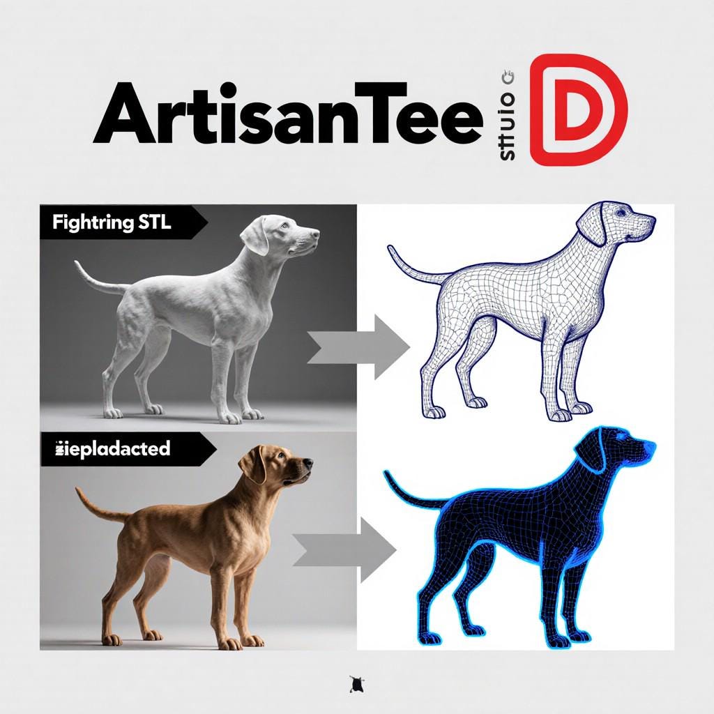 Turn Your Photo Into 3D Printable STL | Custom Model Service ...