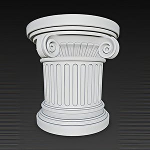 Ancient Corinthian Column Planter STL & 3MF | Luxury 3D Printable Vase for Home Decor image 2