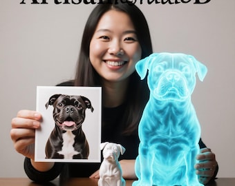 Zamień swoje zdjęcie w plik STL do druku 3D | Usługa tworzenia modeli niestandardowych | ArtisanTeeStudioD