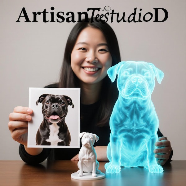 Turn Your Photo Into 3D Printable STL | Custom Model Service | ArtisanTeeStudioD