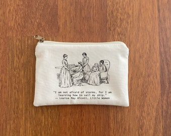 Little Women Coin Purse, Louisa May Alcott Gifts