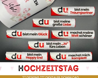 27 Duplo banderoles wedding anniversary unique gift idea for her him wife husband partner gift love to print PDF Download