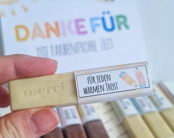 MERCI banderole gift for educators as a farewell/thank you in kindergarten or crèche