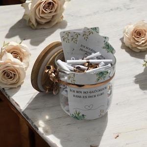 Liebesbotschaften Set - Affirmationen 100 Gründe warum ich dich liebe Karten für Paare Geschenk zum Ausdrucken  Beziehung Geschenk  Partner