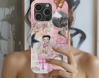 Collage Phone Cases Abstract Phone Cases Trendy Phone Cases iPhone 16 15 14 13 12 11