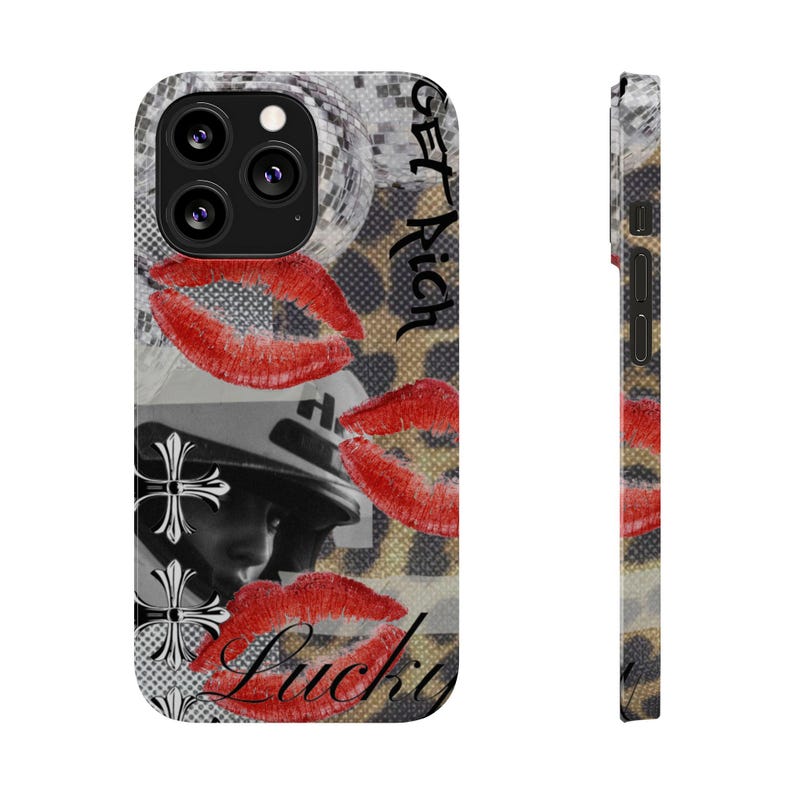 Vintage Trendy Phone Case, Aesthetic Phone Case Abstract Retro Phone Case for iPhone 16 15 14 13 12 11 image 6