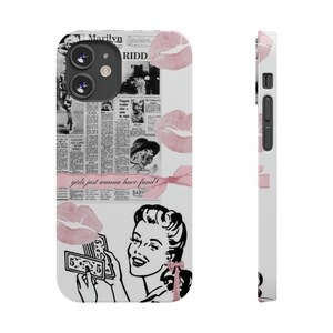 Fundas para teléfono Coquette Fundas para teléfono Collage Fundas para teléfono Lazo Fundas para teléfono Tendencias iPhone 15 14 13 12 11 imagen 10