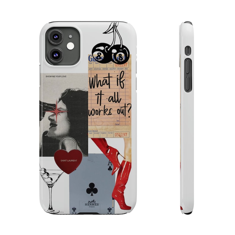 Etui na telefon Collage Estetyczne etui na telefon iPhone 11 12 13 14 15 zdjęcie 4