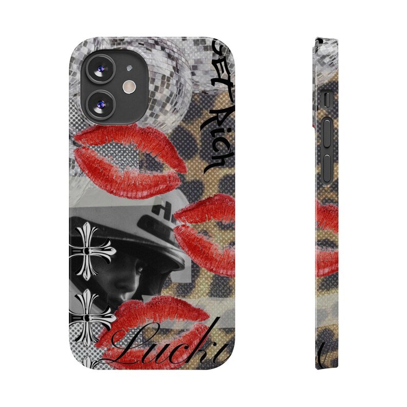 Vintage Trendy Phone Case, Aesthetic Phone Case Abstract Retro Phone Case for iPhone 16 15 14 13 12 11 image 9
