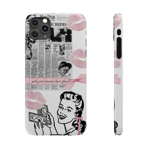 Fundas para teléfono Coquette Fundas para teléfono Collage Fundas para teléfono Lazo Fundas para teléfono Tendencias iPhone 15 14 13 12 11 imagen 4