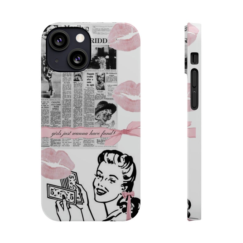Fundas para teléfono Coquette Fundas para teléfono Collage Fundas para teléfono Lazo Fundas para teléfono Tendencias iPhone 15 14 13 12 11 imagen 6
