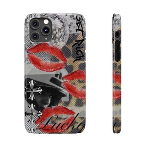 Vintage Trendy Phone Case, Aesthetic Phone Case Abstract Retro Phone Case for iPhone 16 15 14 13 12 11 image 2