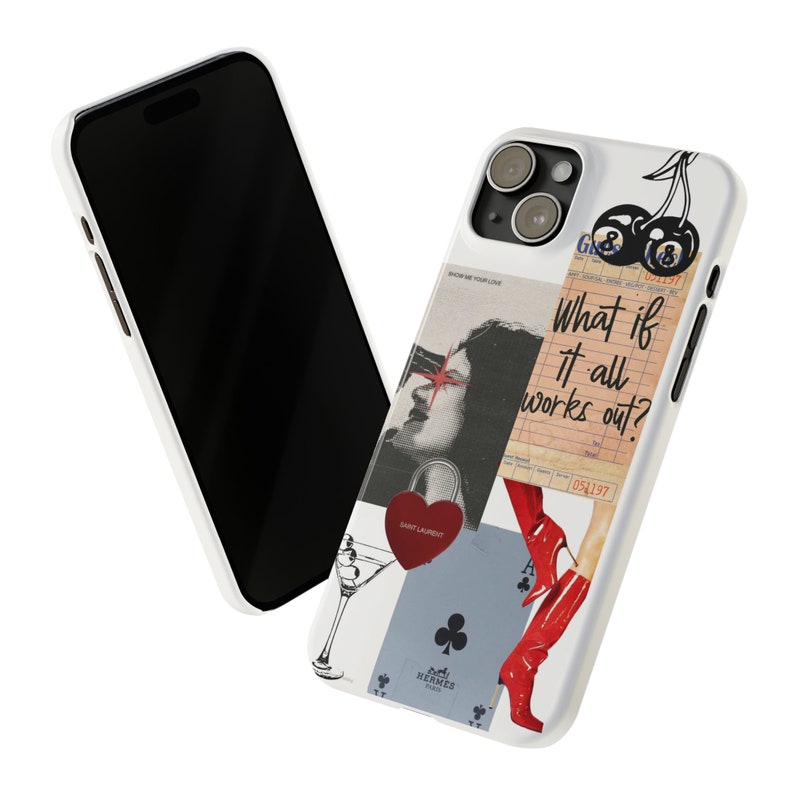 Etui na telefon Collage Estetyczne etui na telefon iPhone 11 12 13 14 15 zdjęcie 8