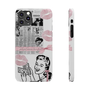Fundas para teléfono Coquette Fundas para teléfono Collage Fundas para teléfono Lazo Fundas para teléfono Tendencias iPhone 15 14 13 12 11 imagen 3