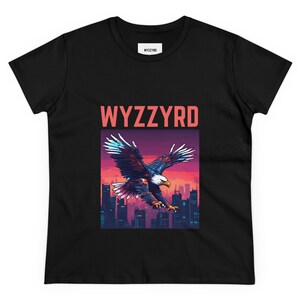 Camiseta de algodón de peso medio para mujer