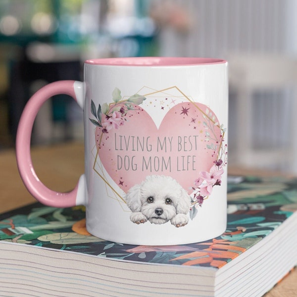 Maltipoo Mug gift - Dog Mom Mug Birthday Gift for Dog Moms Maltipoo Gifts Pet Mugs Dog Mom Mug Personalized 11oz mug