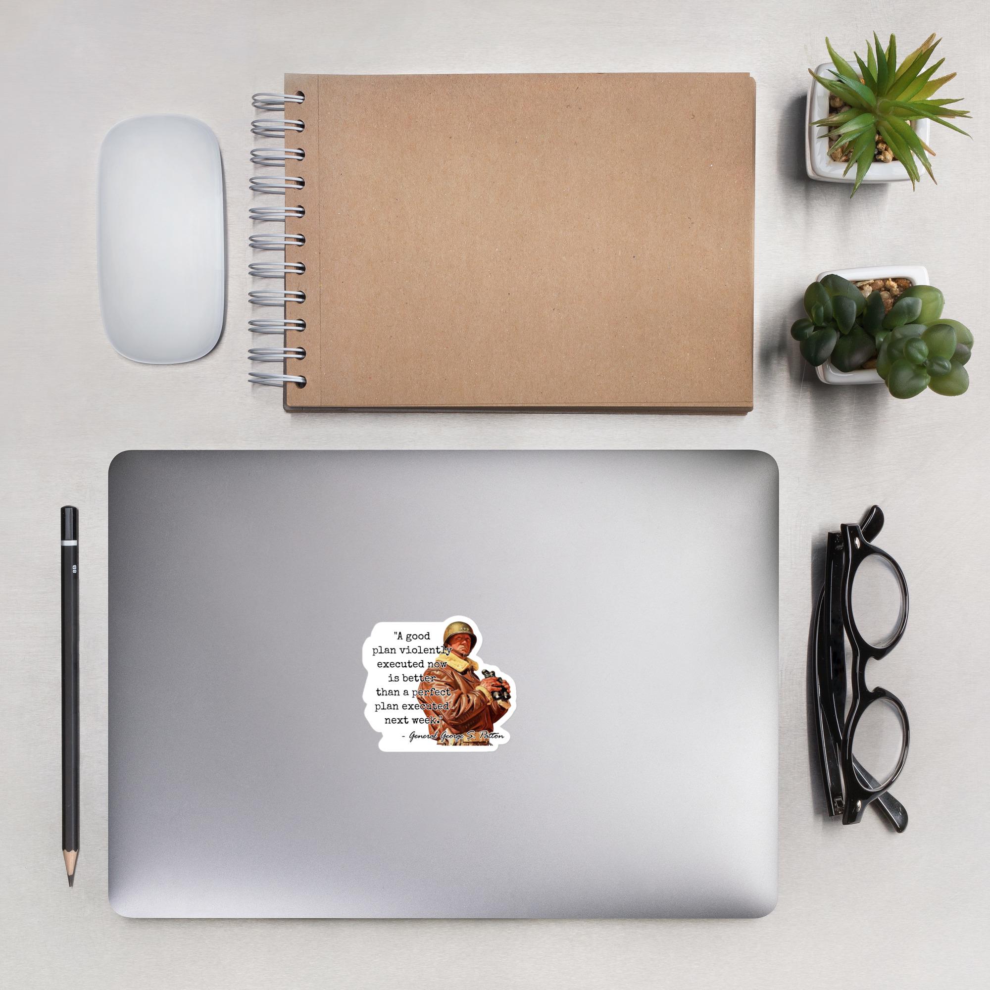 Executed Sticker General. Patton - STICKER -