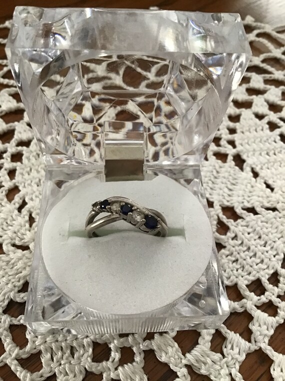 Vintage sterling silver vintage Gem