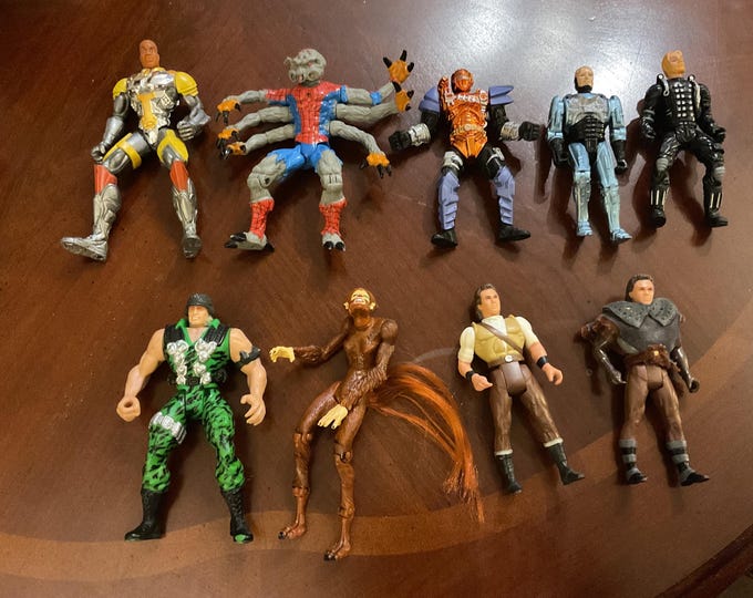 Action Figures, Lot of 9 - Etsy