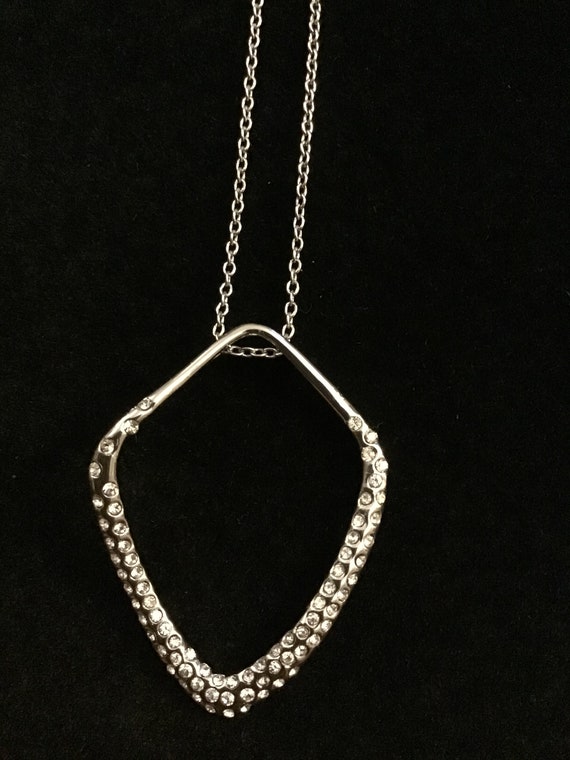 Sterling Silver, Cubic zirconia Pendant