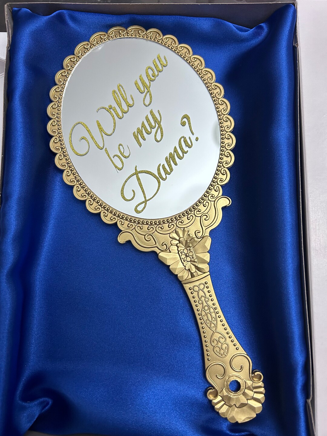 Mirror Invitations, Will You Be My, Custom Party Favor, Birthday