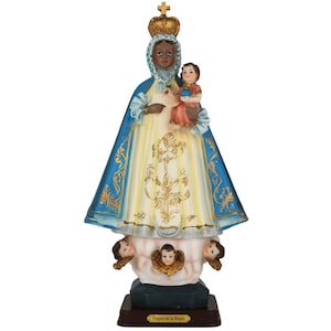11.5 Inch Intricately Detailed Resin Figurine of Virgen De La Regla Religious Catholic