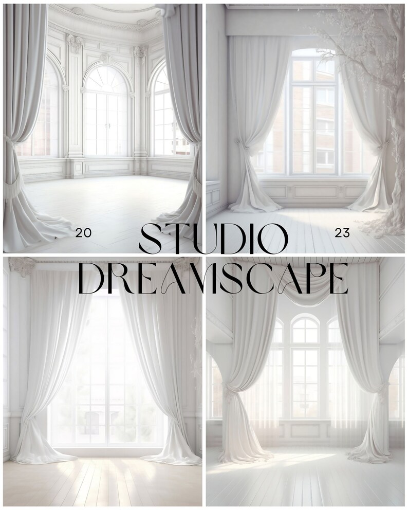 10 White Digital Backdrops Dreamy Bundle Wedding Engagement Maternity ...