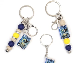 Crescent City Keychain (House of Sky & Breath) | Mini Book Keychain | Sarah J. Maas Inspired | Bookish Gift for Readers