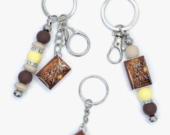 Trial of the Sun Queen Mini Book Keychain – Fantasy Romance Merch – Bookish Gift for Readers & Fans