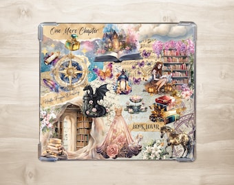 Fantasy Collage Kindle Case Insert to use with Clear Case -Printable- Paperwhite, Basic, Oasis sizes