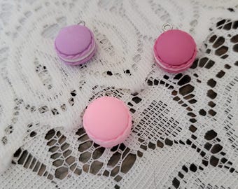 Macaroon Charms | Kindle Charms | Phone Charm | USB, USB-C Charm | iPhone, iPad Charm | Dust Plug | Charm Tether | Gift | Accessory