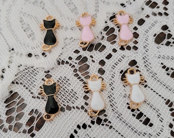 Kitten Charms | Kindle Charms | Phone Charm | USB, USB-C Charm | iPhone, iPad Charm | Dust Plug | Charm Tether | Gift | Accessory